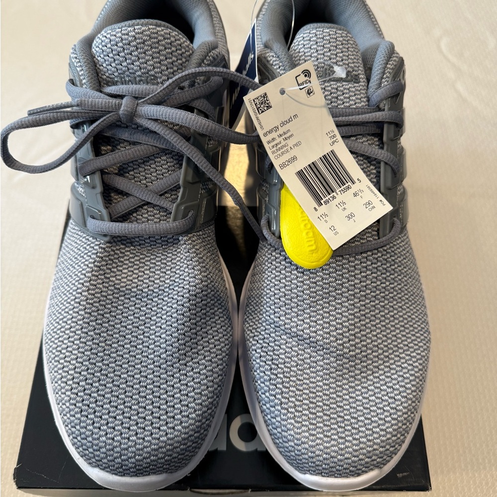 Adidas Men's Energy Cloud Gray Athletic Shoes